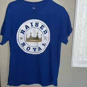 MLB KC ROYALS “Raised Royal” T-shirt​
